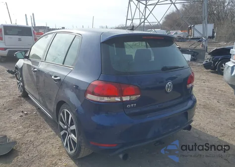 2013 Volkswagen Gti 4-Door Autobahn из США, поврежденный, VIN WVWGD7AJ2DW092802